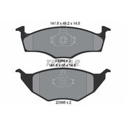 Textar Front Brake Pad Set 2339402