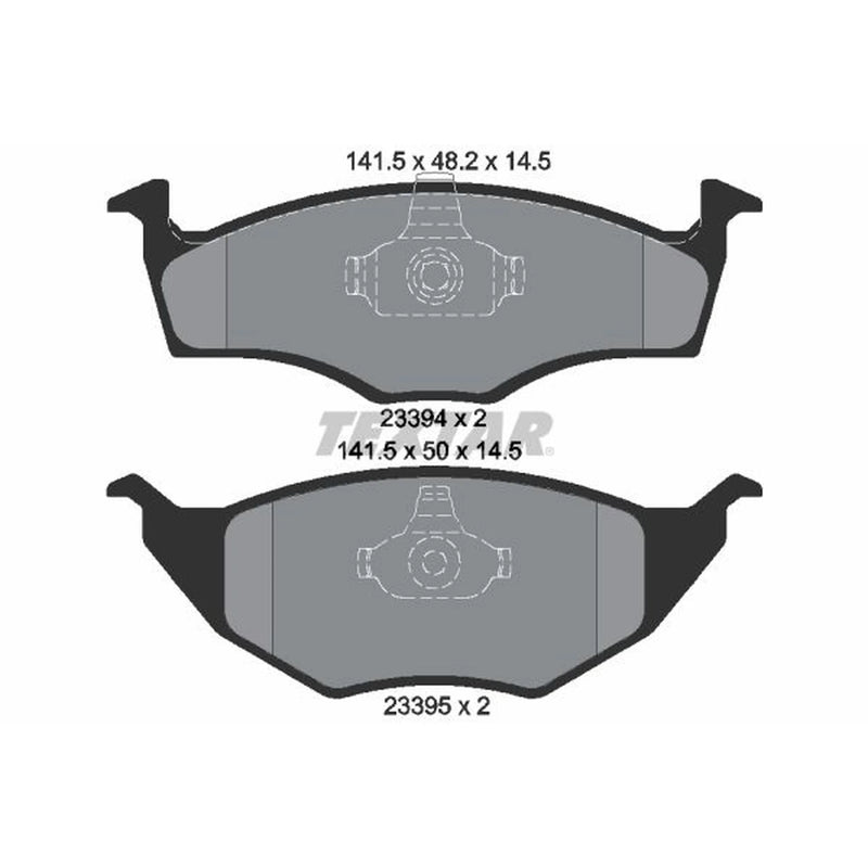 Textar Front Brake Pad Set 2339402