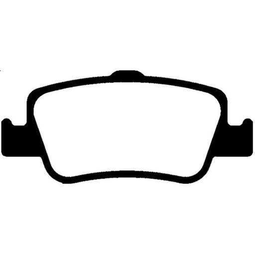 Abtex Rear Brake Pad Set PLU2049