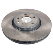 Febi 2 x Internally Vented Front Brake Discs 108657