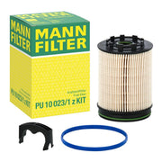 MANN-FILTER Fuel Filter Element PU 10 023/1 z KIT