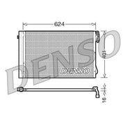 Denso Air Conditioning Condenser fits BMW 1 2004-2013