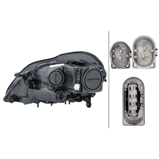 Hella Headlight Headlamp W5W Right 1EL 263 400-021