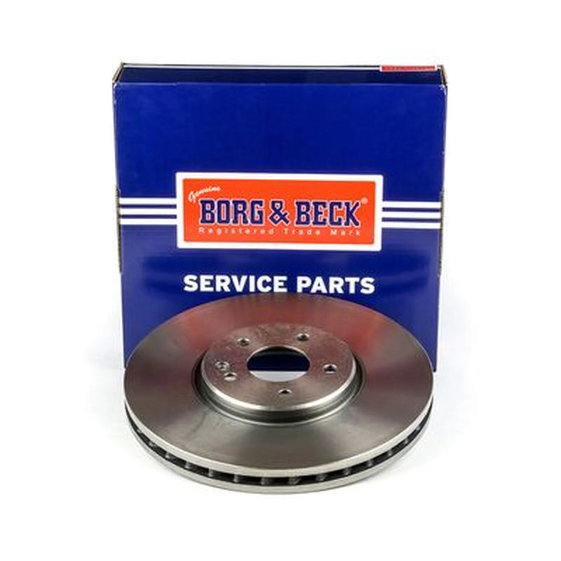 Borg & Beck 2 x Vented Front Brake Discs BBD6196S-x2