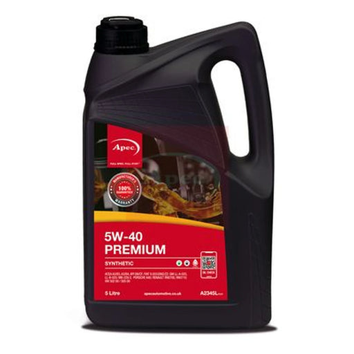 APEC Engine Oil 5L A3/B4 SN/CF 5W-40 A2345L