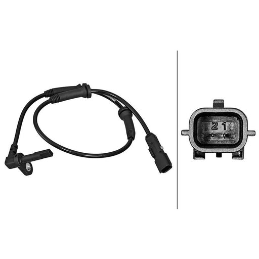 Hella ABS Wheel Speed Sensor Front 6PU 358 217-091