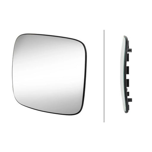 Hella Wide Angle Mirror Mirror Glass Wide Thick 9MX 563 717-032