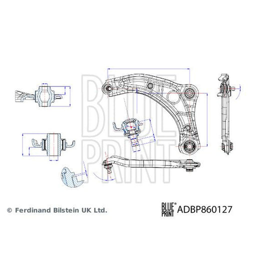 Blue Print Control/Trailing Arm Lower ADBP860127