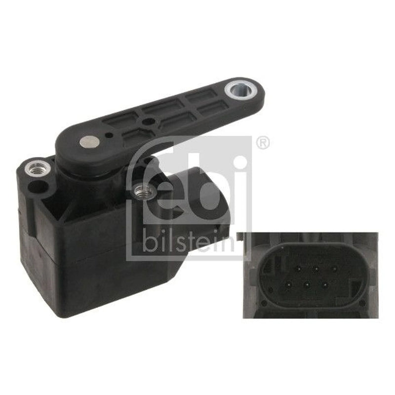 Febi Headlight Levelling Sensor Rear 6 Connectors 12V 34586