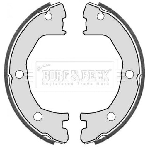 Borg & Beck Parking Brake Shoe Set BBS6322