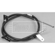 Borg & Beck Handbrake Cable Right Rear BKB2695