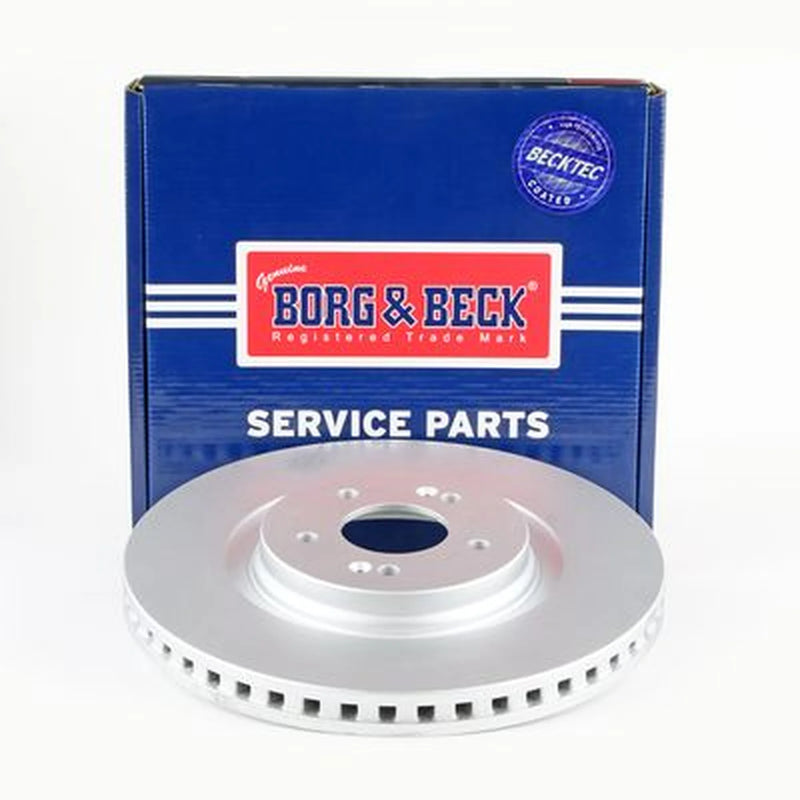 Borg & Beck 2 x Vented Front Brake Discs BBD6282S-x2