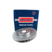 Borg & Beck 2 x Vented Front Brake Discs BBD5833S-x2