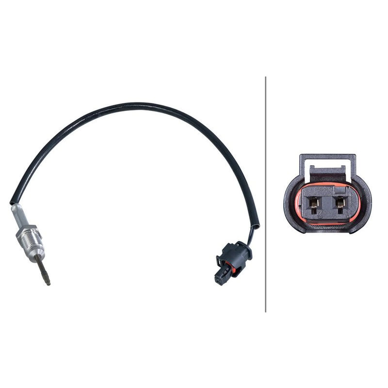Hella Exhaust Gas Temperature Sensor before soot 6PT 358 284-391