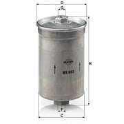 MANN-FILTER Fuel Filter Element WK 853