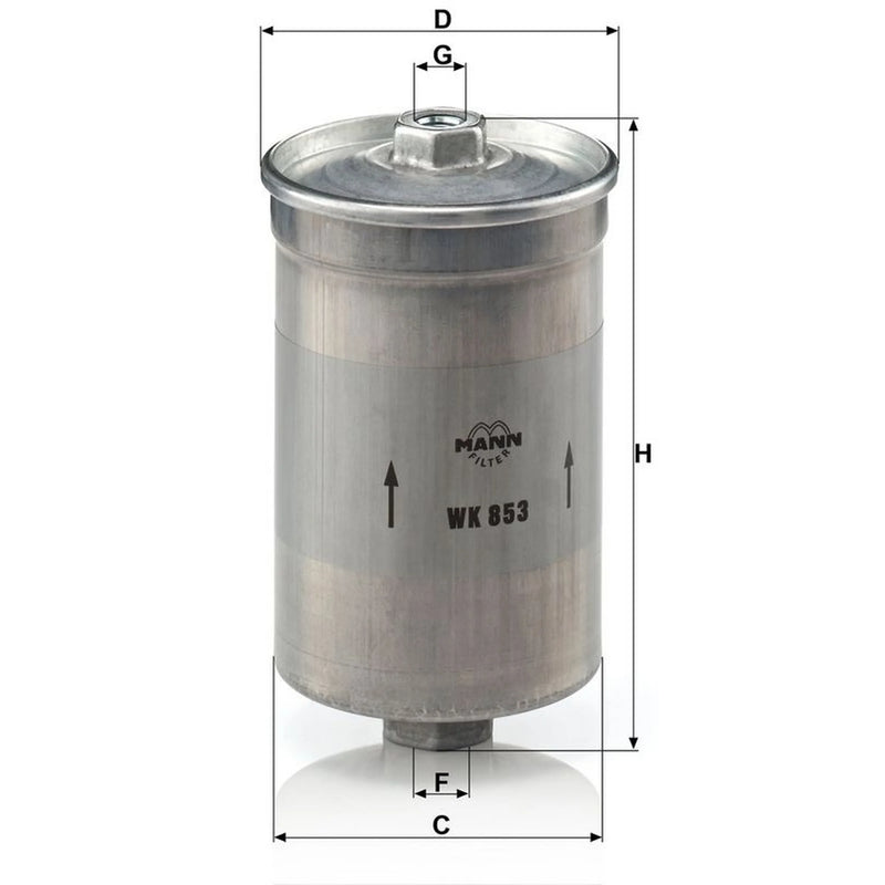 MANN-FILTER Fuel Filter Element WK 853