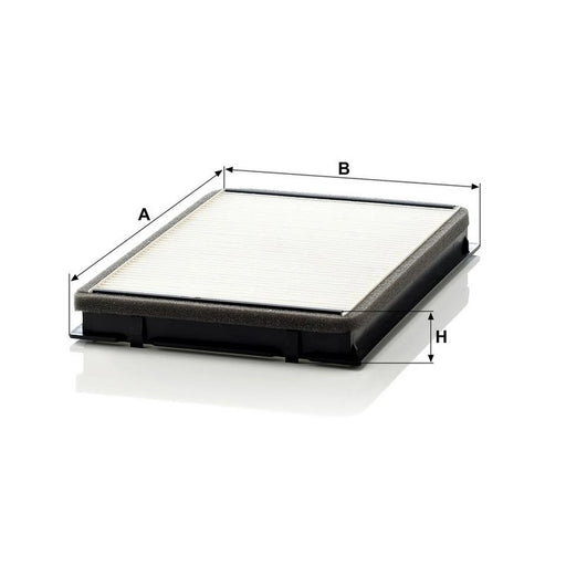 MANN-FILTER Cabin Air Filter (Pollen Filter) CU 2861