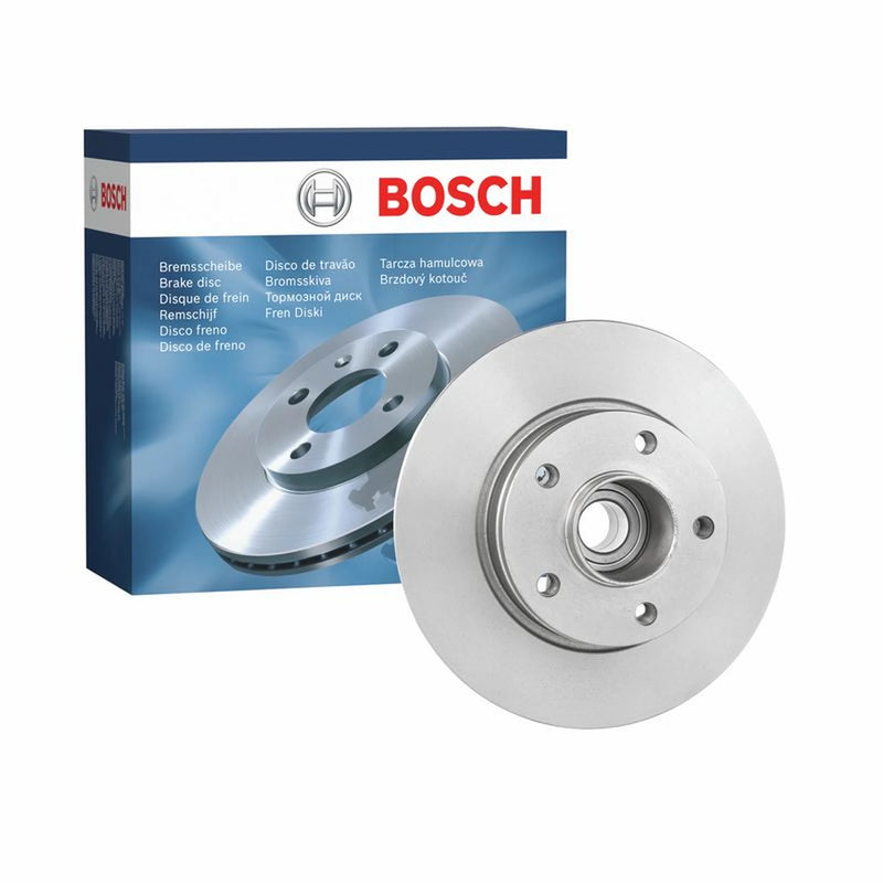 Bosch 2 x Solid Rear Brake Discs 0986479271-x2