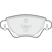 Fahren Rear Brake Pad Set FBP3054