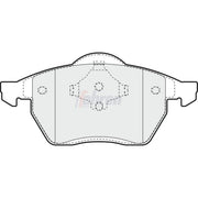 Fahren Front Brake Vented Discs & Pads fits Opel Astra G 2001-2005 2.0
