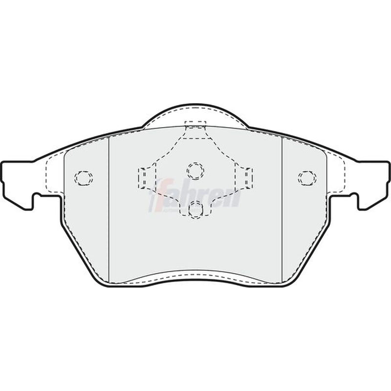 Fahren Front Brake Pad Set fits Audi A3 1999-2003