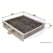 Comline Cabin Air Filter (Pollen Filter) EKF157A