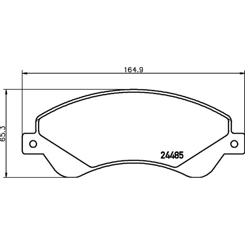 Mintex Front Brake Pad Set MDB2852