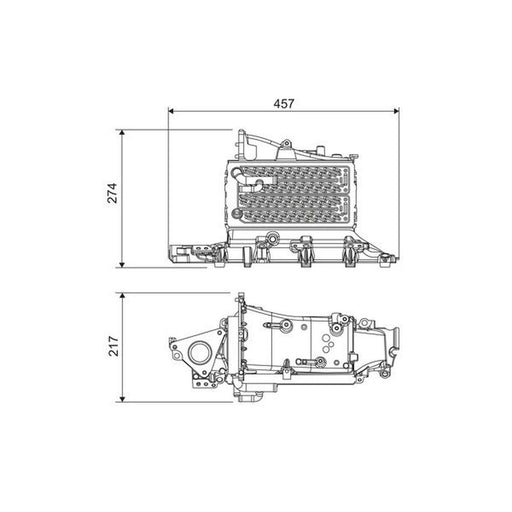 Valeo Intercooler (Charge Air Cooler) 818685