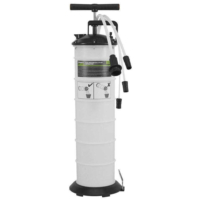 Sealey Vacuum Oil & Fluid Extractor Manual 6.5L S01169 Sealey  - Town Parts