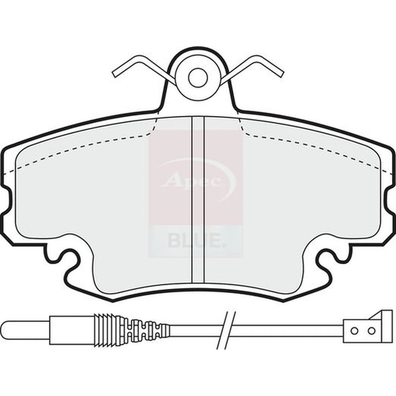 Apec Front Brake Pad Set PD3000