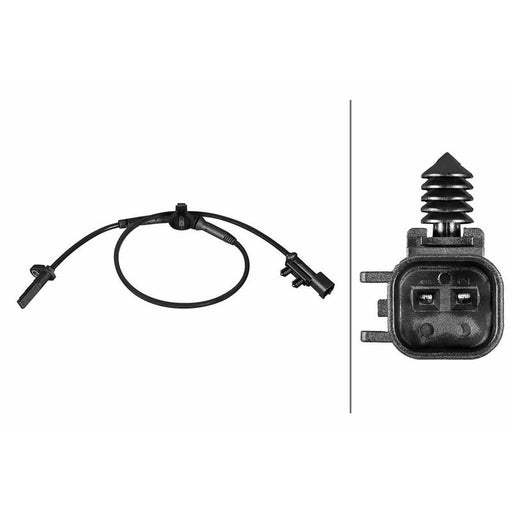 Hella ABS Wheel Speed Sensor Rear 6PU 358 216-461