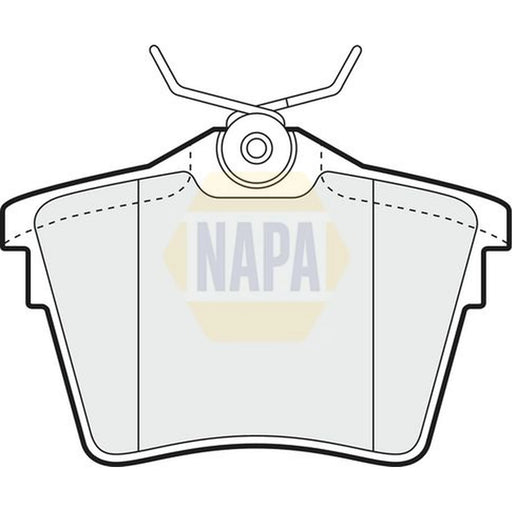 NAPA Rear Brake Pad Set NBP1144