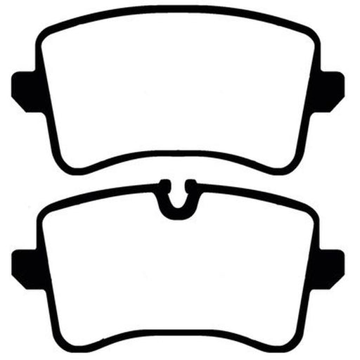 Abtex Rear Brake Pad Set PLU2448