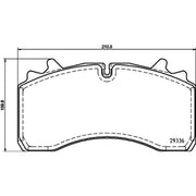 DON Brake Pad Set CVP096K