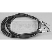Borg & Beck Handbrake Cable Right Rear BKB2614