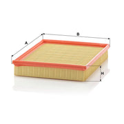 MANN-FILTER Engine Air Filter C 2598