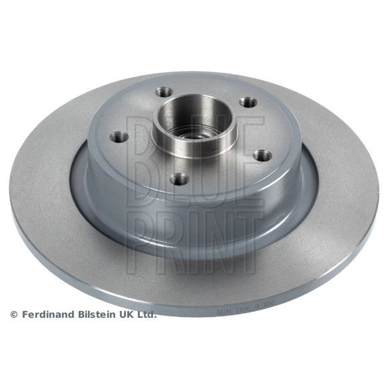Blue Print 2 x Solid Rear Brake Discs ADR164338-x2