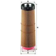 MANN-FILTER Engine Air Filter C 12 133/1