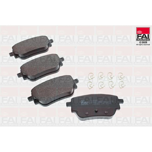 FAI Rear Brake Pad Set BP307