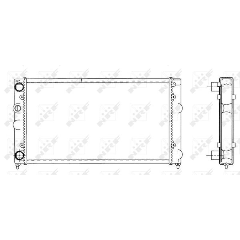 NRF Engine Radiator 519501