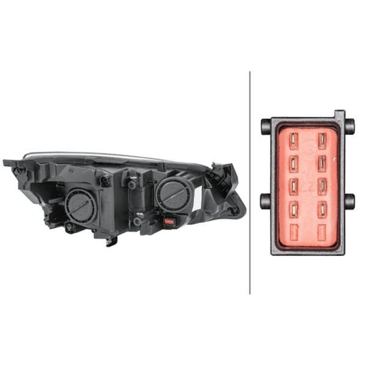 Hella Headlight Headlamp LED Left 1EG 010 011-351