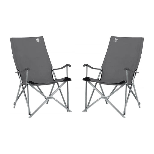 2x Coleman Aluminium Sling Chair Camping Furniture (Pair) - UK Camping And Leisure - Van Life Living