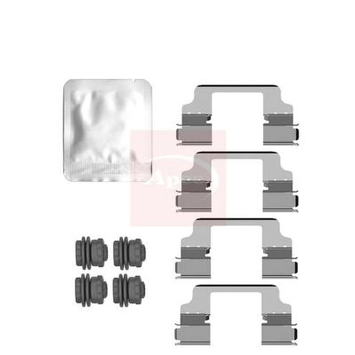Apec Brake Pad Accessory Fitting Kit Rear KIT1543
