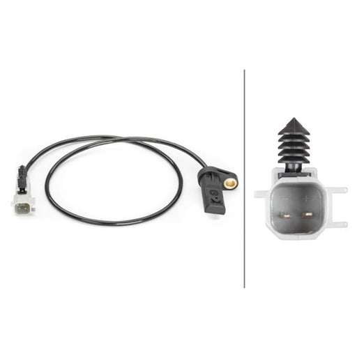 Hella ABS Wheel Speed Sensor Rear 6PU 230 040-371