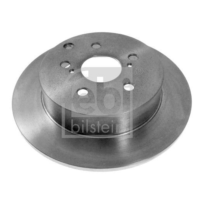 Febi 2 x Solid Rear Brake Discs 108572