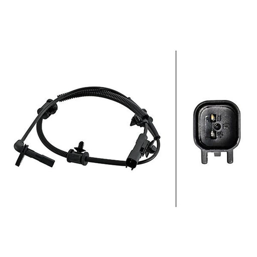 Hella ABS Wheel Speed Sensor Front 6PU 230 048-161