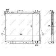 NRF Engine Radiator 53055