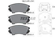 Textar 2441201 Brake Pad Set, disc brake