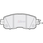Fahren Front Brake Vented Discs & Pads fits Nissan Leaf 2010-2017