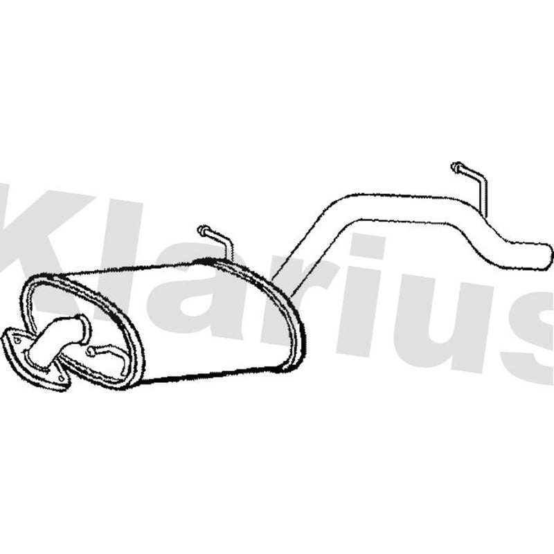 Klarius Box With Tail Pipe Rear SZ192T